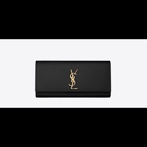 Ysl black clutch